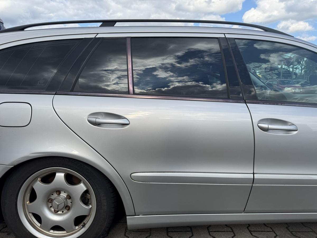 Mercedes E Klasse S211 original T&uuml;r hinten rechts 744 Brillantsilber T-Modell Bj.2005